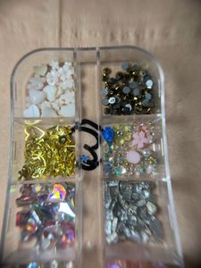 Micro-stone nail accessories Set