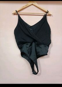 Zara Black Bodysuit (Women)