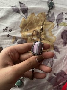 Antique Boho Multistrand Layered Necklace
