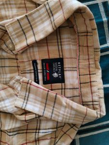 Men&#39;s Full Hand Plaid Shirt