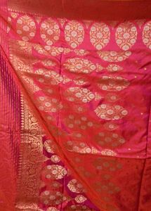 Silk Banarasi Pink Saree