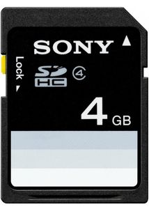 Sony SF-4N4 4 GB SDHC Card