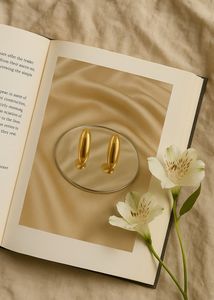Golden Aura Studs