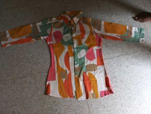 Retro Print Shirt