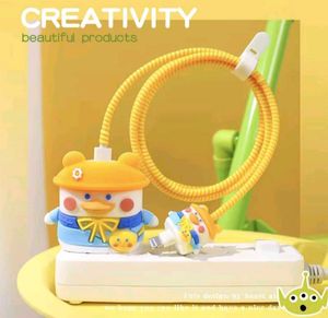 3D Cartoon Dock Case [Yellow]