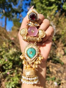 New/Unused Gold Plated Light Weighted Brass Jhumki