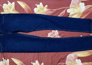 Dark Blue Denim Jeans