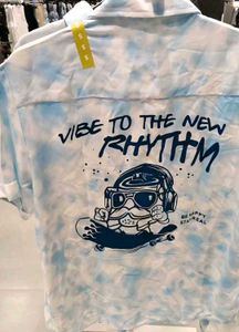 Tie Dye Zudio Shirt For Men