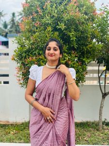 Gorgeous onion pink saree 💗🎀