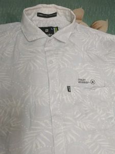 Baster Button-Down Shirt - Botanical Print