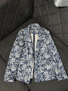 Floral Print Blazer