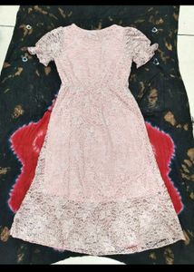 Elegant Lace Fit &amp; Flare Dress