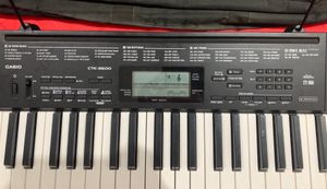 Casio CTK-3500 61-Key Portable Keyboard with Piano tones With Adapter And Casio Carry Case