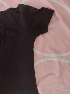A black crop top from IZF