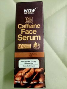 WOW Skin Science Caffeine Face Serum