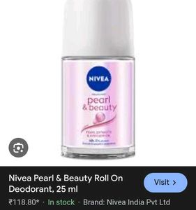 Nivea Pearl & Beauty Roll On