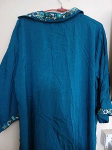 Embroided Collar Kurti