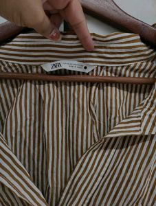 Striped Oversized Blouse
