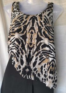 Animal Print Tank Top