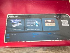 Red Asus Laptop