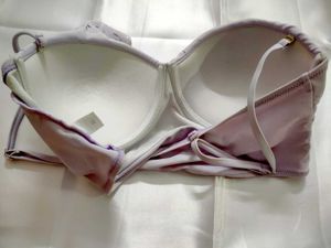 White Ruffle Swim Top