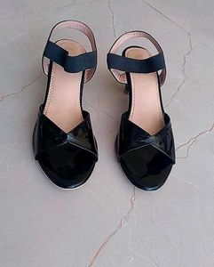 Black Ankle Strap Heels