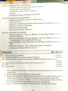 Health And Physical Education (Saraswati) For 12 Class