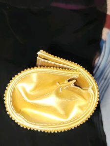 Gold Rhinestone Clutch