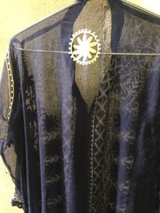 Embroidered Kurta Neavy Blue Lucknowi Kurti