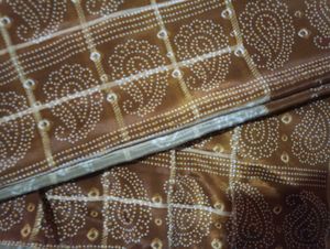 Vintage Brown Saree