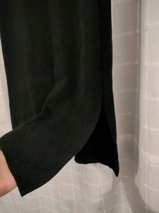 Pencil Skirt With Slit Cut