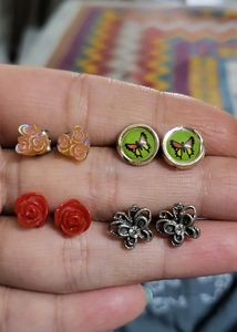 Combo Of Earring Studs For Women(Setof7)