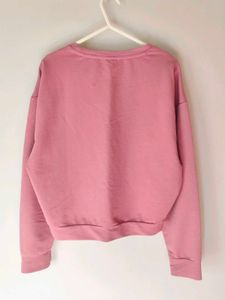 Puma Pink Graphic Sweatshirt