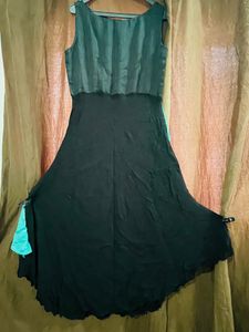 Sea Green Modern Gown!