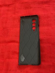 Samsung Galaxy Z Fold 3 Back Cover Leather