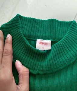 Urbanic High Neck Knitted Sweater