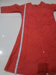 Beautiful Orange Kurti.