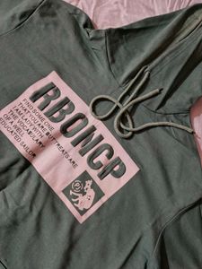 Green Graphic Hoodie
