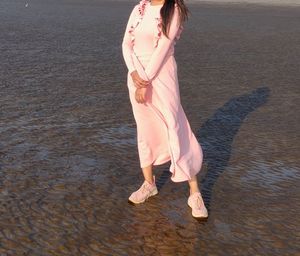 Pink Maxi Dress One Piece