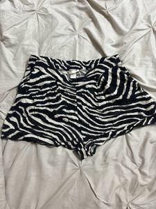 Zebra Print Shorts