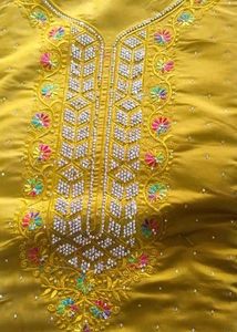 Embroidered Dress Material