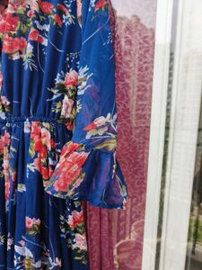 Floral Print Maxi Dress