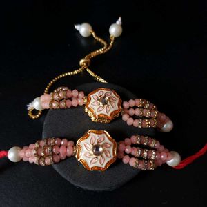Beaded Bracelet Rakhi Set
