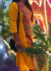 Yellow Kurti For Sale