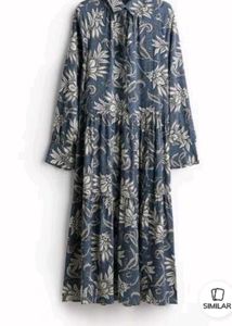 H&amp;M Floral Print Midi Dress