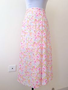 Floral Pink Skirt