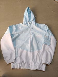 Stylish Color Block Windbreaker Jacket