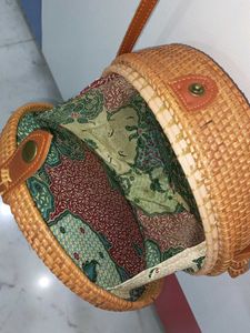 Bali Woven Crossbody Bag