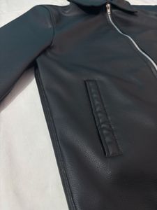 Stylish Black Leather Jacket