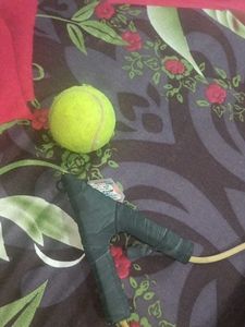 Slingshot with Tennis Ball + Doms Eraser